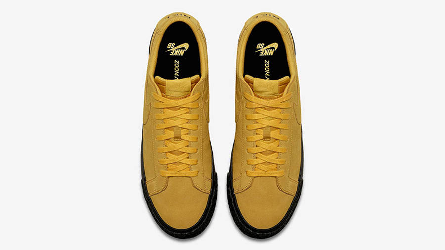 Nike Sb Zoom Blazer Low Yellow Black Where To Buy 701 The Sole Supplier