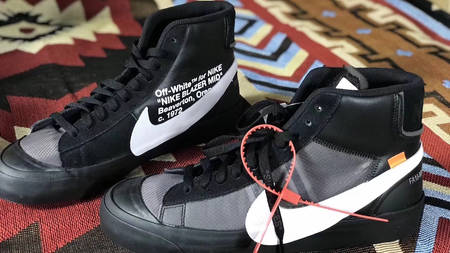 A Closer Look At The Off-White x Nike Blazer ‘Black’