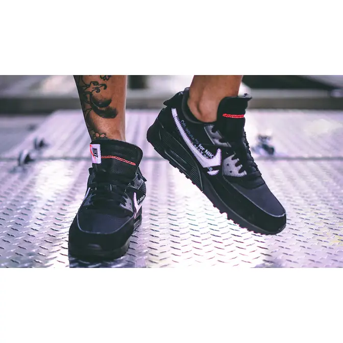 Disfraces Agente familia real Off-White x Nike Air Max 90 Black | Where To Buy | AA7293-001 | The Sole  Supplier