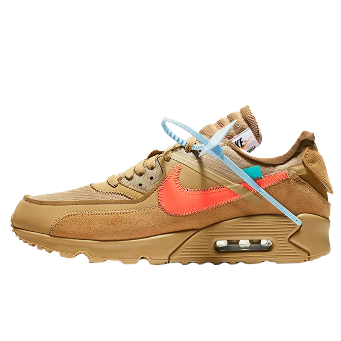Off-White Nike Air Max 90 Desert Ore | Where To Buy | AA7293-200 The Supplier