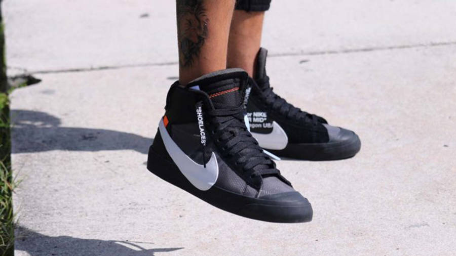 Off White X Nike Blazer Black Spooky Pack Where To Buy 32 001 The Sole Supplier