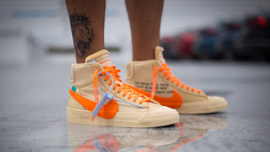 Off-White x Nike Blazer Orange SPOOKY PACK Where To Buy | AA3832-700 The Supplier