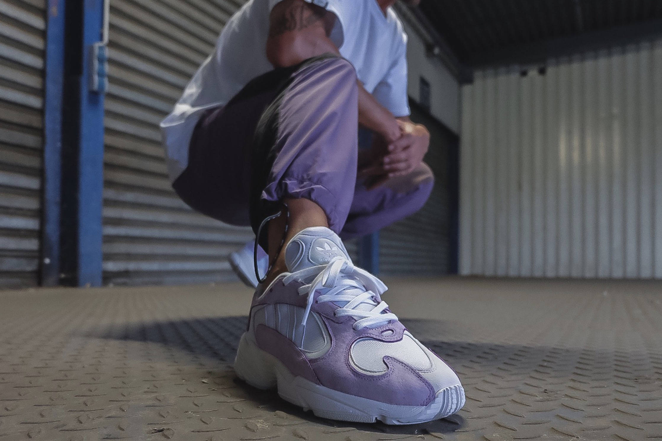 A Lavender And Grey Colourway Hits The adidas Yung-1