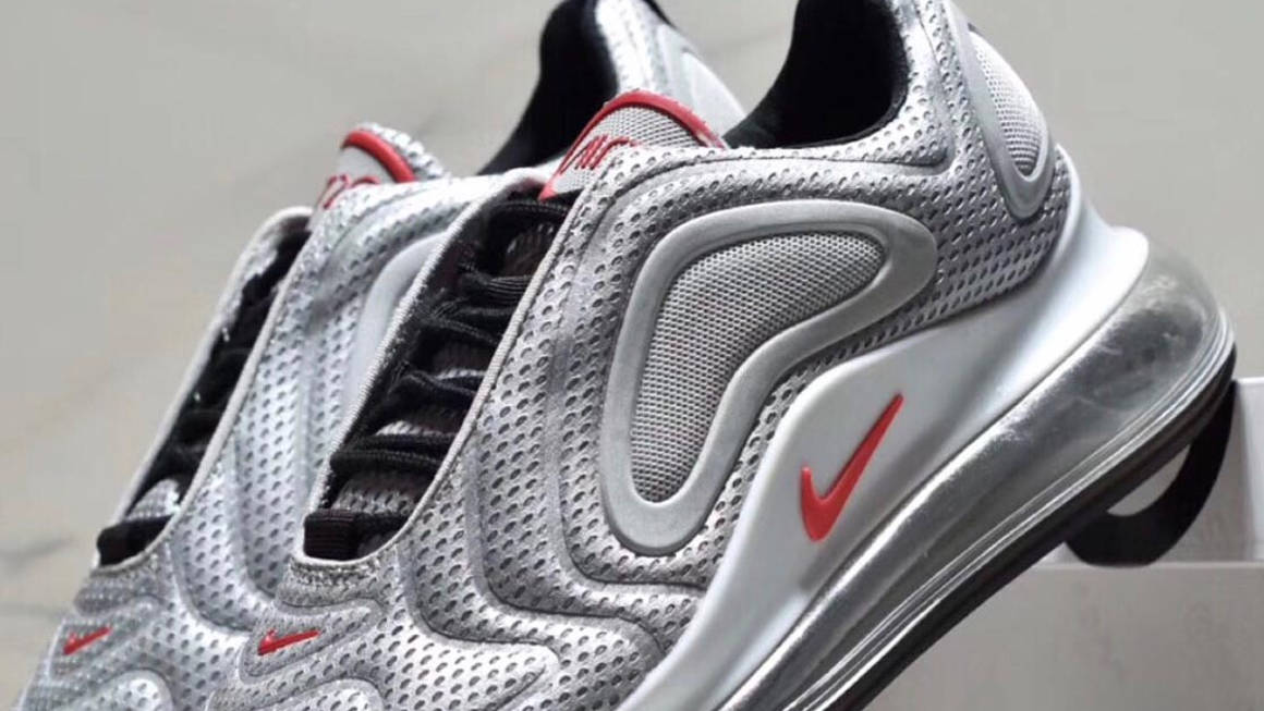 The Nike Air Max 720 Surfaces In A &#8216;Silver Bullet&#8217; Colourway