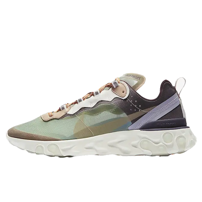 Undercover x Nike React Element 87 Green Black | Where To Buy