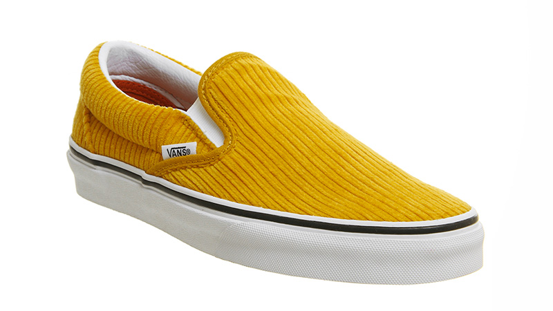 Vans Classic Slip On Yellow
