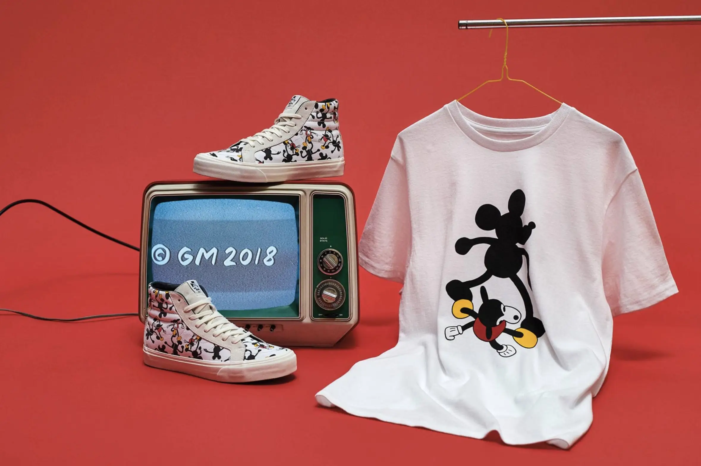 Limited shops Edition Disney Mickey’s 90th Birthday Vans