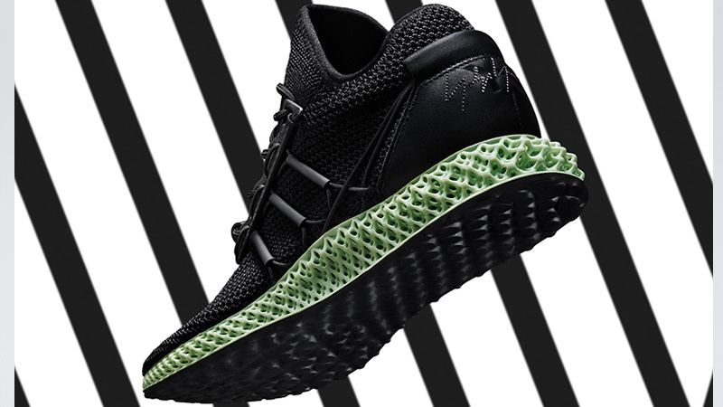 Y-3 Runner 4D II Black Mint Where To Buy CG6607