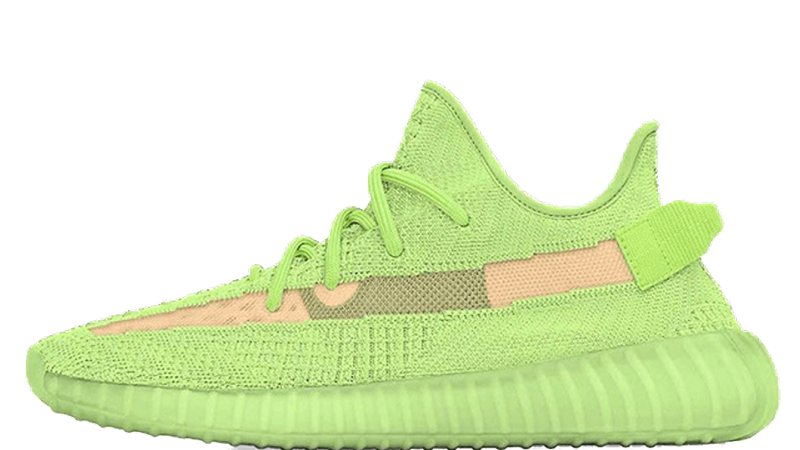 yeezy glow in the dark green