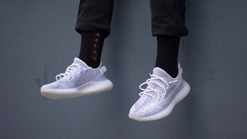 yeezy boost 350 reflective white