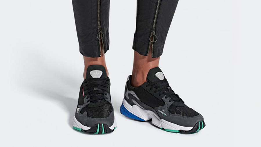 adidas Falcon Black Grey Two Womens - Where To Buy - F35270 | The Sole  Supplier