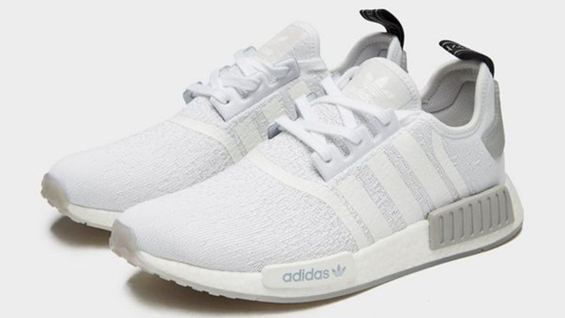 adidas nmd r1 white and grey cheap online