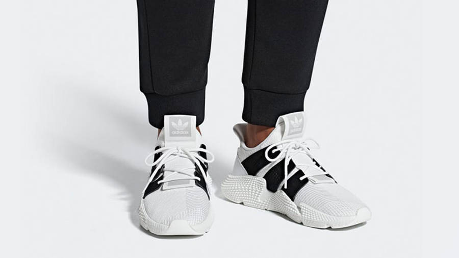 adidas prophere white and black