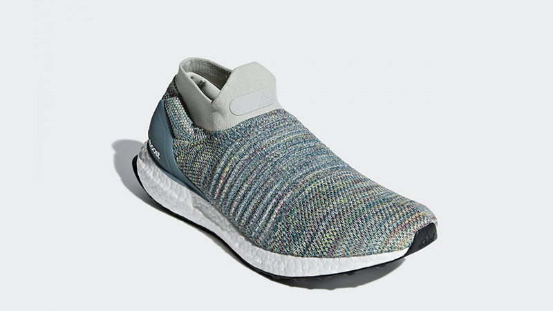 adidas Ultra Boost Laceless Silver Multi