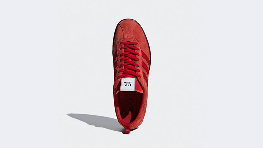 adidas x cp company tobacco red