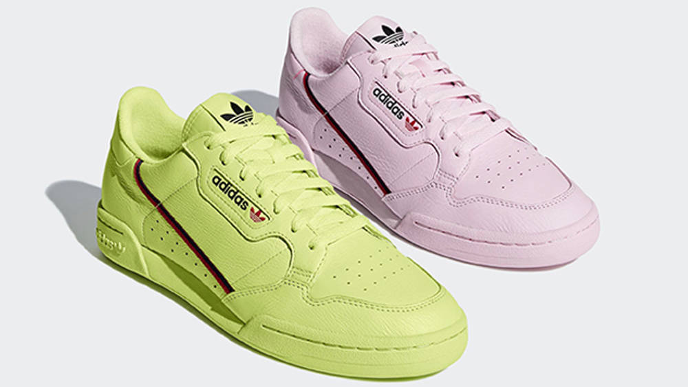 The adidas Continental 80 Gets A Clear Pink And Semi-Frozen Yellow Makeover3