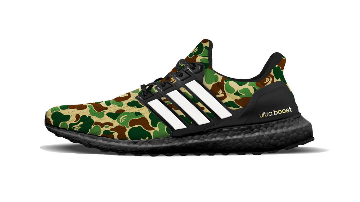 The BAPE x adidas Ultra Boost Gets A Release Date