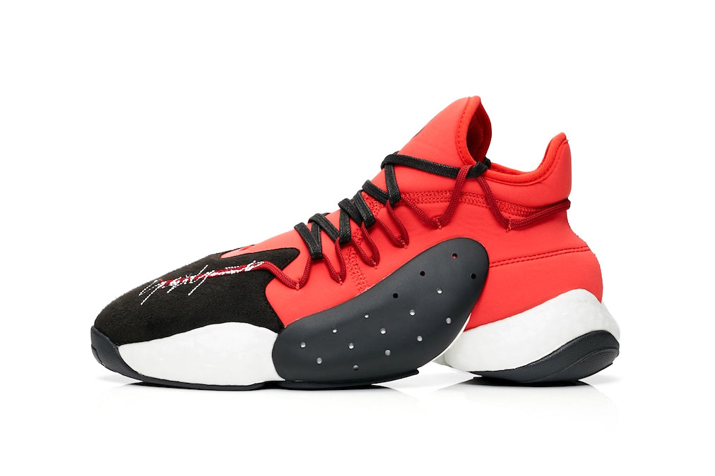 The adidas Y-3 BYW BBall ‘Lush Red’ Is Pure Fire