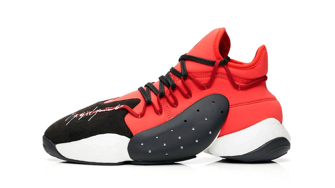 The adidas Y-3 BYW BBall &#8216;Lush Red&#8217; Is Pure Fire