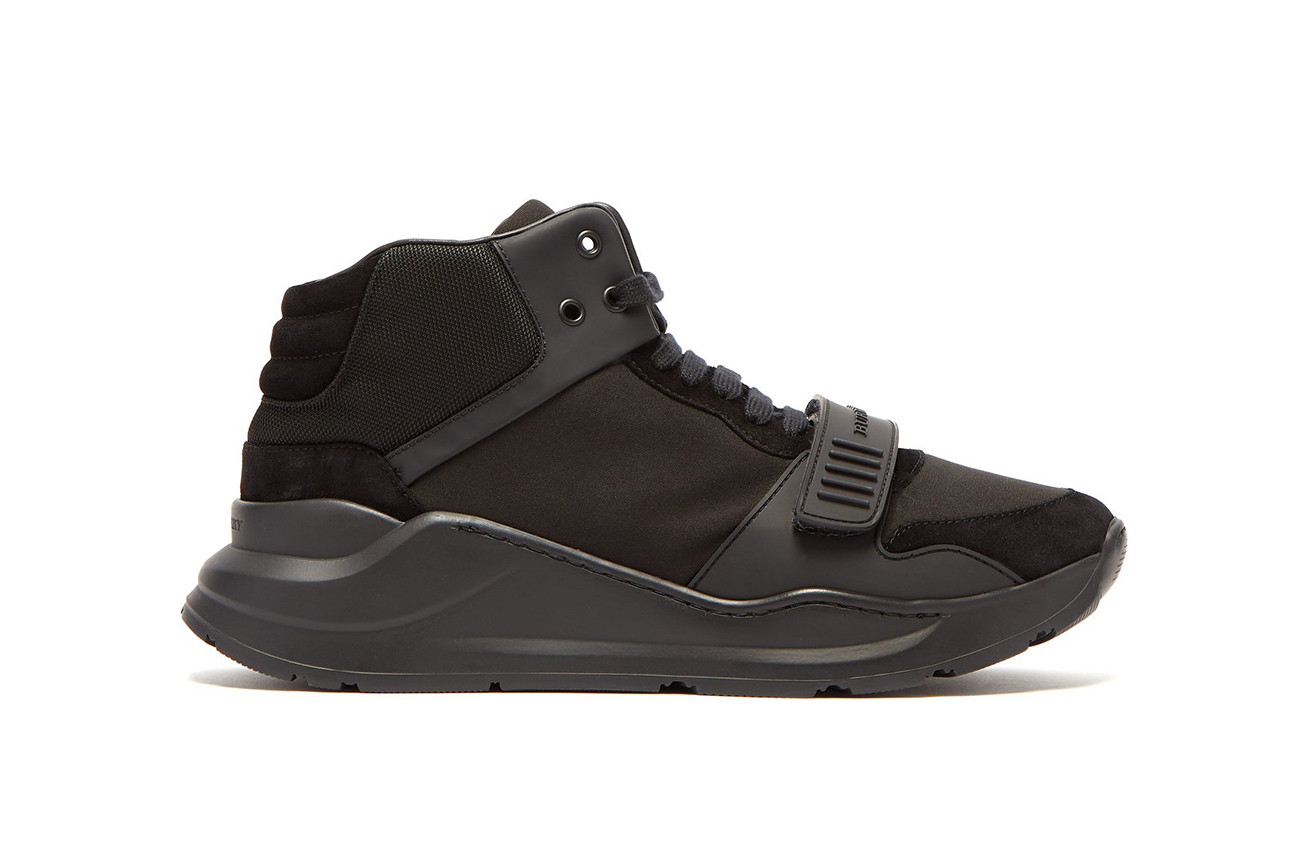 Wealthy And Stealthy: Burberry’s Luxe Chunky Sneaker Gets A ‘Triple Black’ Makeover