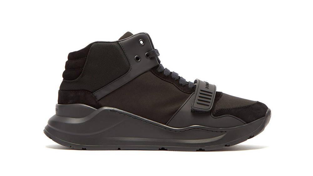 Wealthy And Stealthy: Burberry's Luxe Chunky Sneaker Gets A 'Triple Black' Makeover Wealthy And Stealthy: Burberry’s Luxe Chunky Sneaker Gets A ‘Triple Black’ Makeover