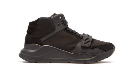 Wealthy And Stealthy: Burberry's Luxe Chunky Sneaker Gets A 'Triple Black' Makeover Wealthy And Stealthy: Burberry's Luxe Chunky Sneaker Gets A 'Triple Black' Makeover