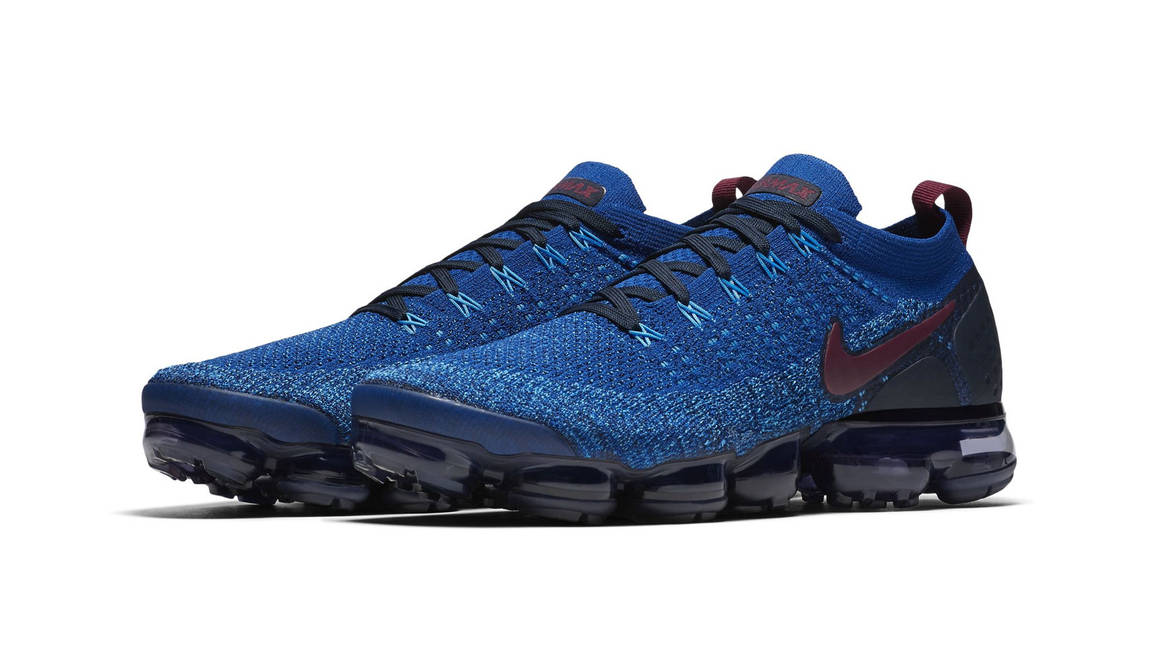 vapormax blue flyknit