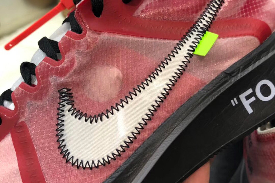 Off-White x Nike Zoom Fly SP 'Burgundy'