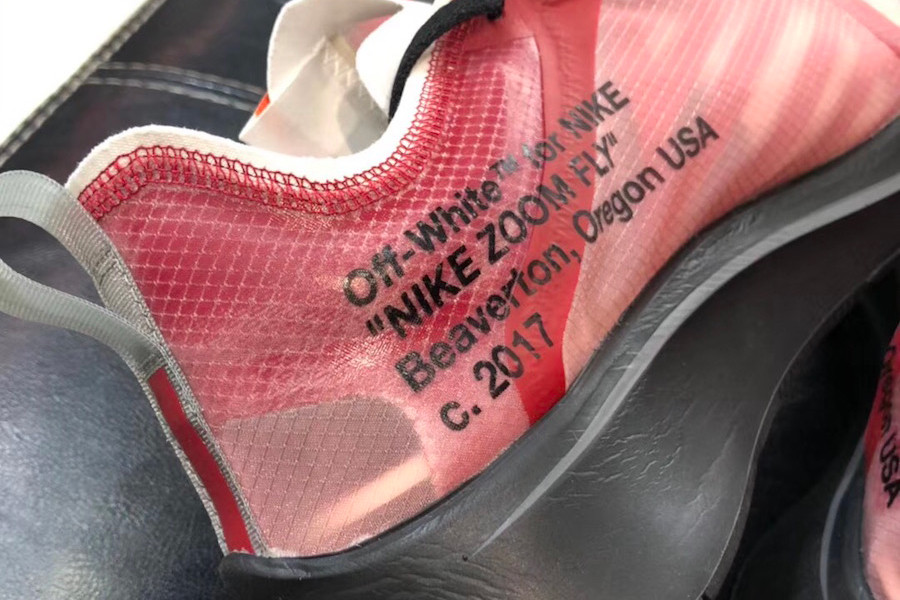 Off-White x Nike Zoom Fly SP 'Burgundy'