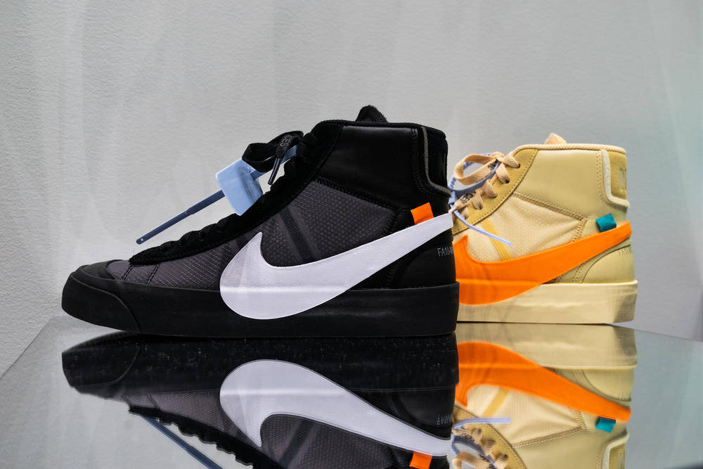 off white nike blazer spooky