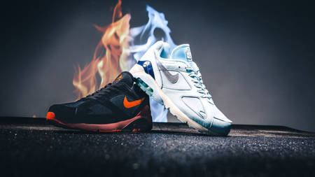 Warm Up And Cool Down With The Nike Air Max 180 'Fire & Ice' Pack Warm Up And Cool Down With The Nike Air Max 180 'Fire & Ice' Pack