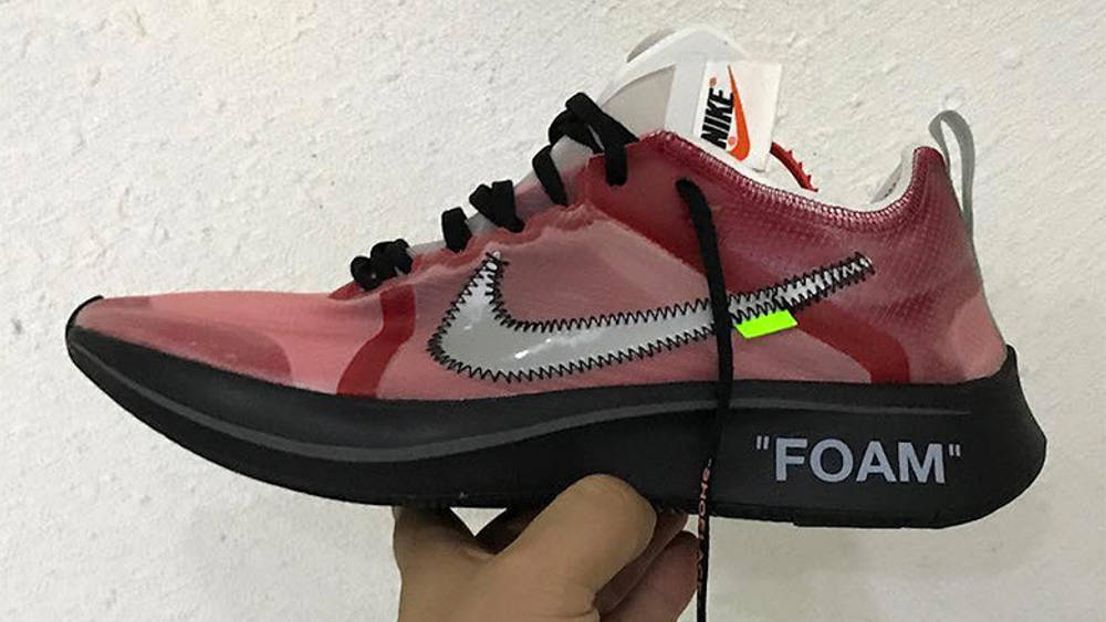 Off-White x Nike Zoom Fly SP Burgundy Off-White x Nike Zoom Fly SP Burgundy