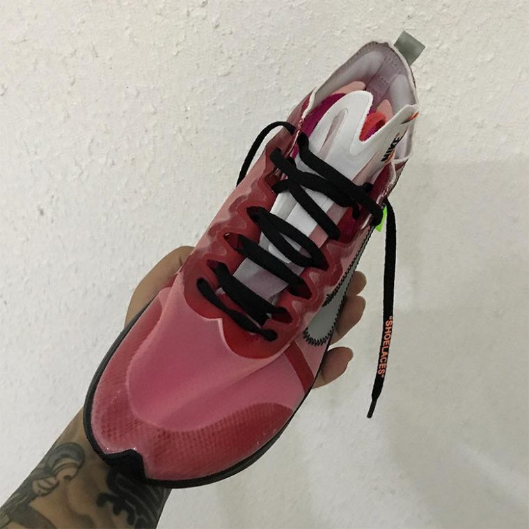 Off-White x Nike Zoom Fly SP Burgundy