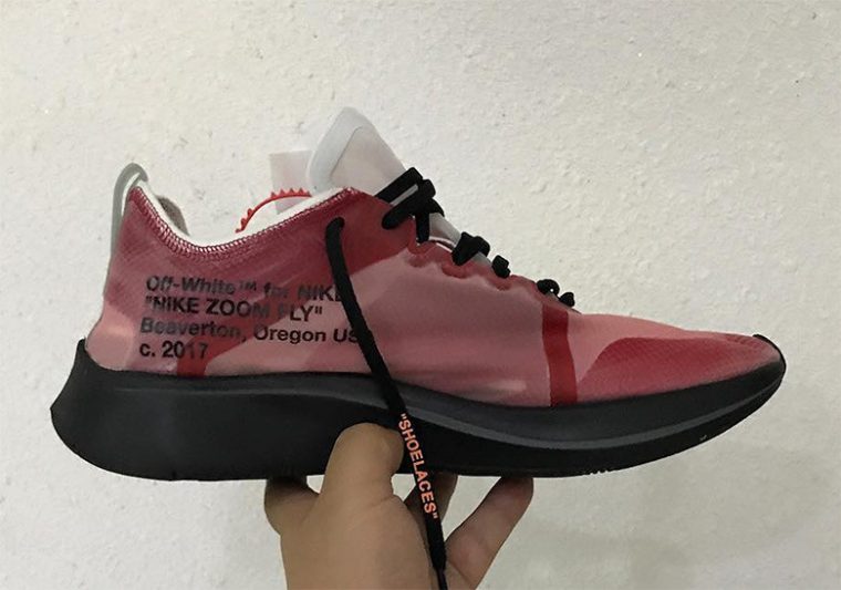 Off-White x Nike Zoom Fly SP Burgundy