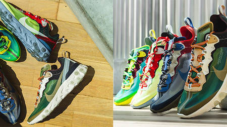 Check Out The Detailing On The UNDERCOVER x Nike React Element 87 Pack Check Out The Detailing On The UNDERCOVER x Nike React Element 87 Pack