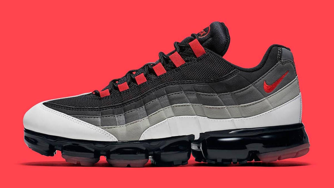 The Nike Air VaporMax 95 &#8216;Hot Red&#8217; Is Pure Fire