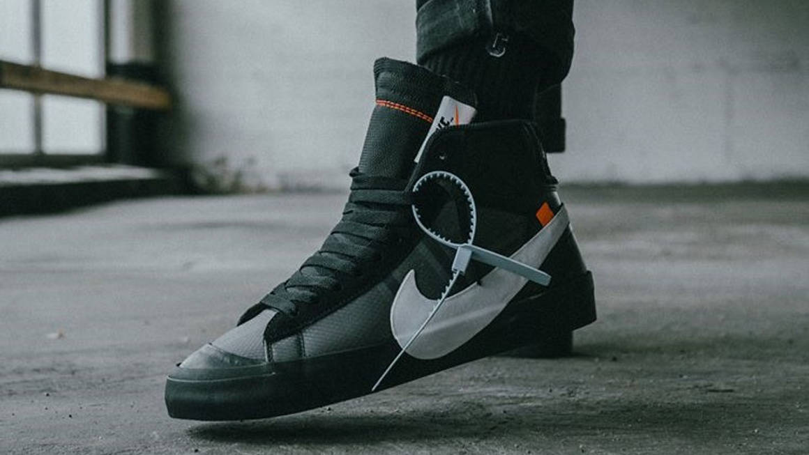 The Off-White x Nike Blazer Just Launched In A Full Size Run