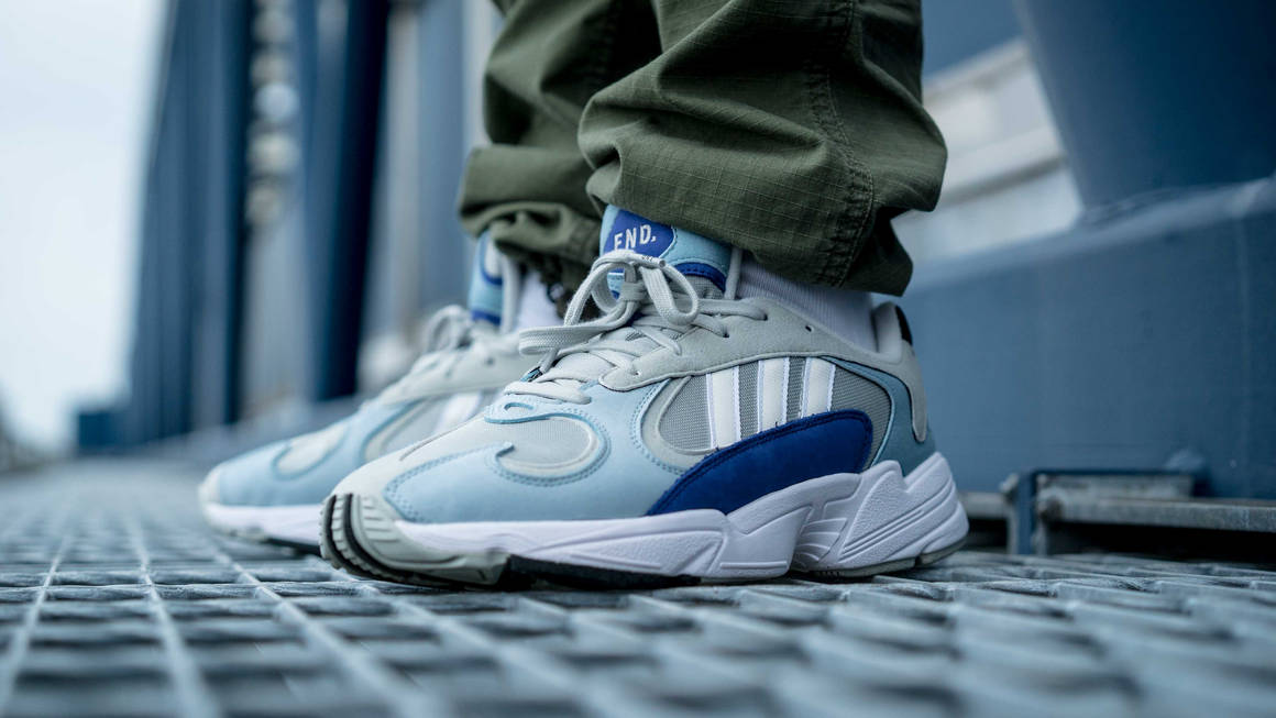 Take An EXCLUSIVE On Foot Look At The END. x adidas Yung 1 &#8216;Atmosphere&#8217;