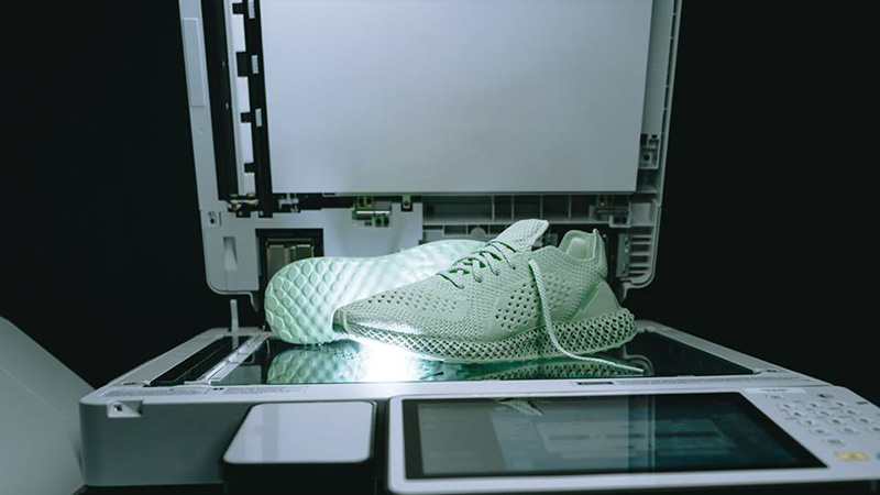 Daniel Arsham x adidas Futurecraft 4D Green