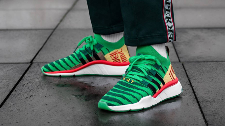 Dragon Ball Z x adidas EQT Support Mid ADV Shenron Green | Where To Buy D97056 | The Sole Supplier