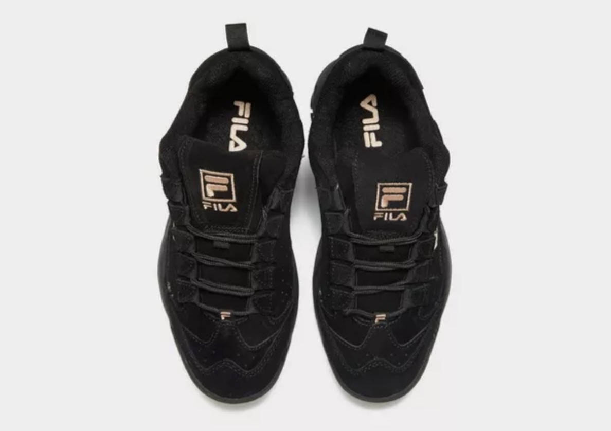 FILA Bring Out A Suede Black Disruptor 3