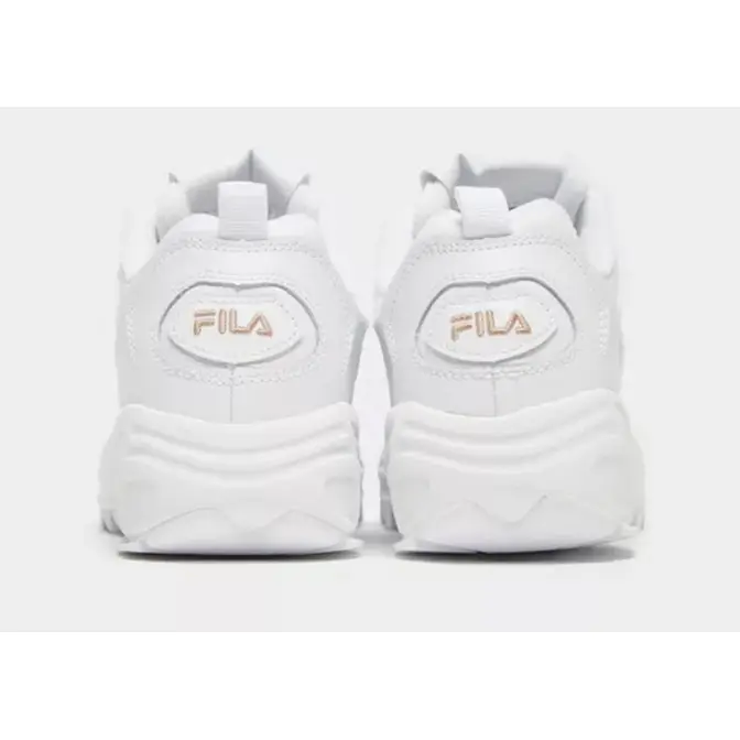 Fila shoes hotsell disruptor women's white