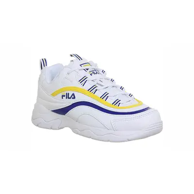 Fila ray 2024 white yellow