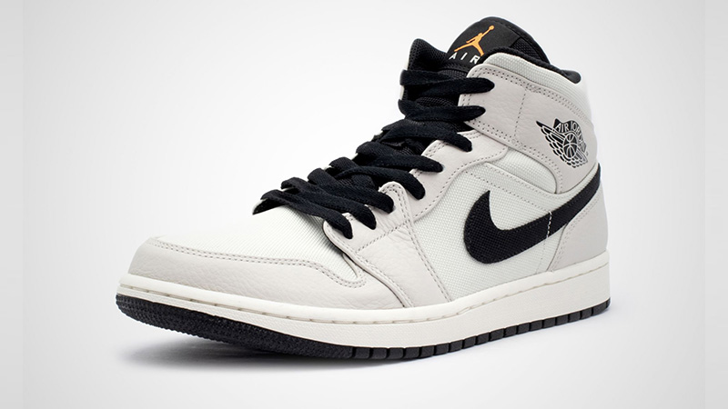 black and beige jordan 1