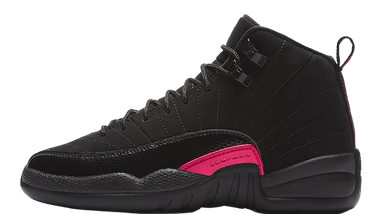 Jordan 12 GS Black Rush Pink