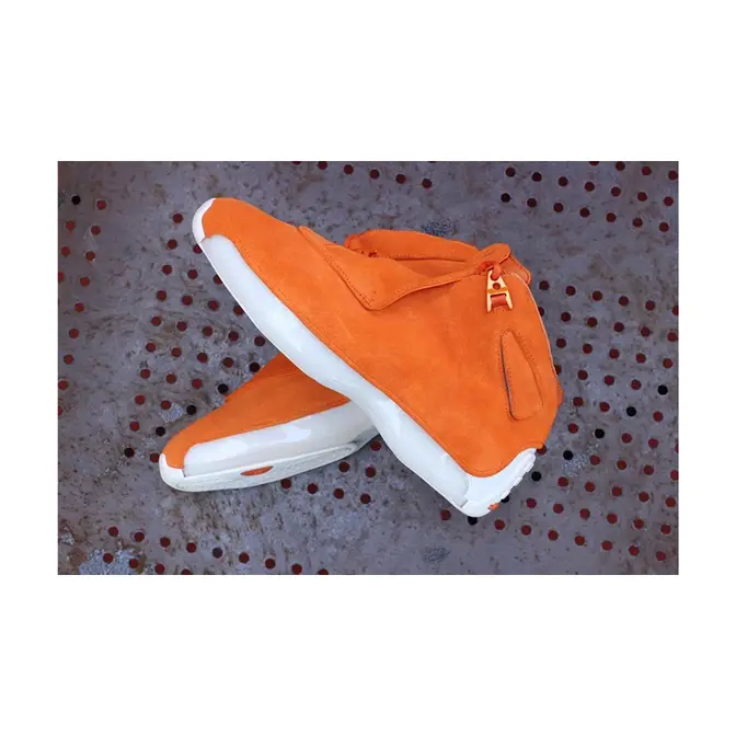 Jordan 18 Orange Suede Where To Buy AA2494 801 The Sole Supplier