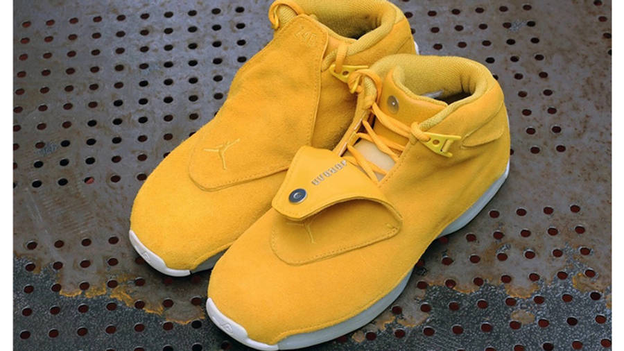 air jordan 18 yellow