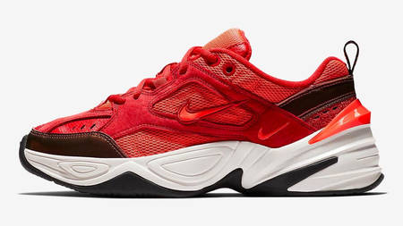 The Nike M2K Tekno 'Red Suede' Is Pure Fire The Nike M2K Tekno 'Red Suede' Is Pure Fire