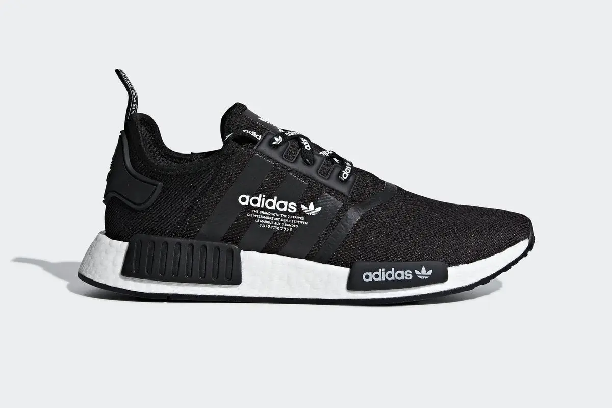 adidas Originals Jumps On The Bold Branding Trend With The NMD R1 'Logo ...
