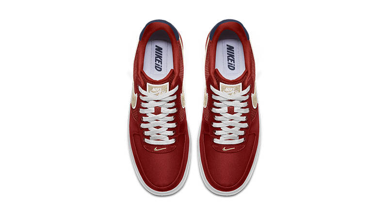 Nike Air Force 1 Low Premium iD Red White